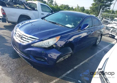 2012 Hyundai Sonata Limited from USA, damaged, VIN 5NPEC4AC7CH343375